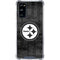 NFL Pittsburgh Steelers Black & White Galaxy S20 FE Clear Case